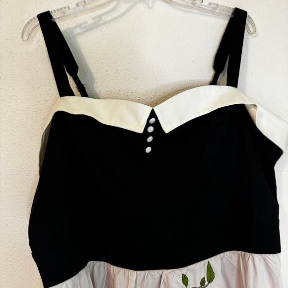 Hot Topic Her Universe Disney Sleeping Beauty Floral Retro Dress Briar Rose 3X - Picture 7 of 10